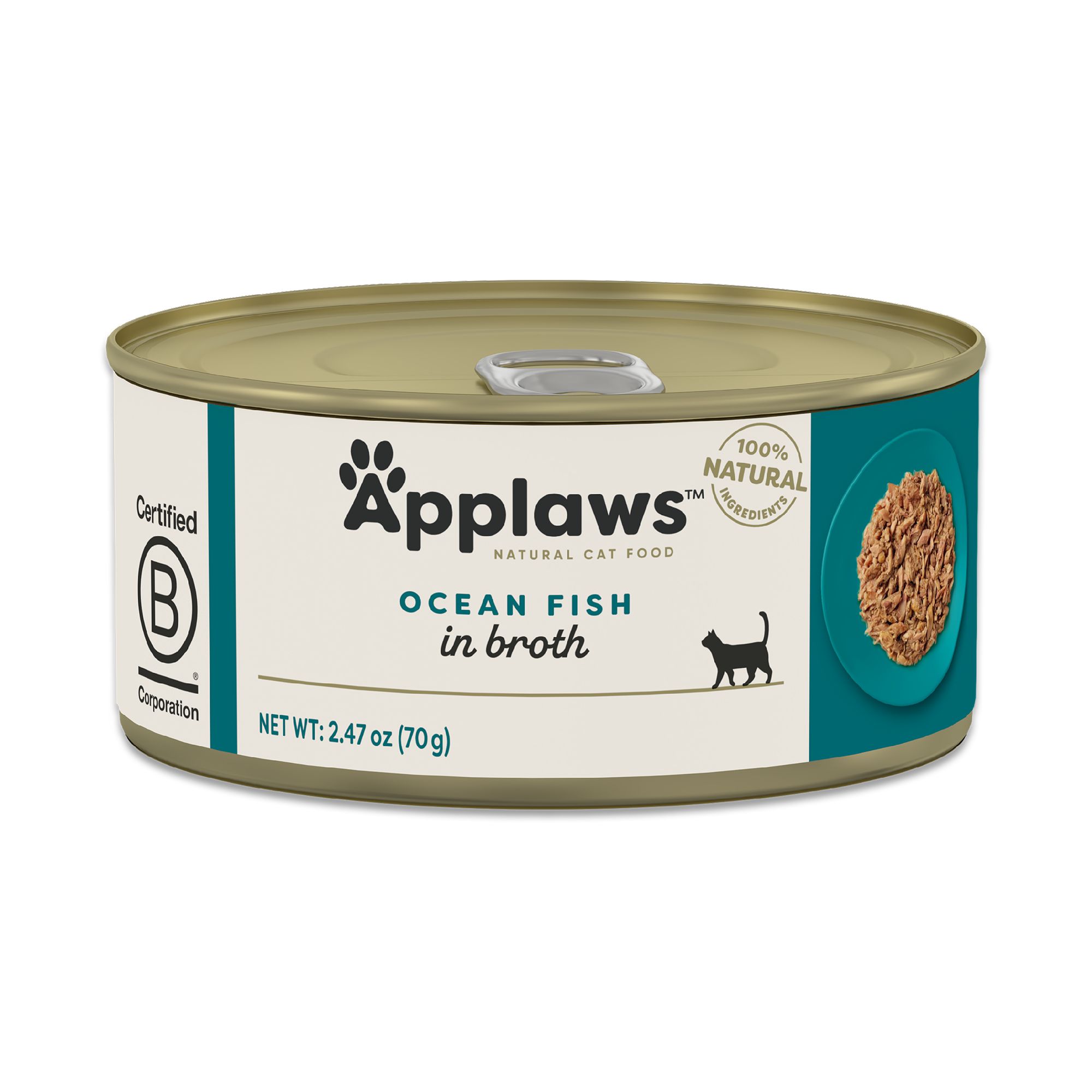 Applaws Adult Wet Cat Food Natural Limited Ingredient 2.47oz