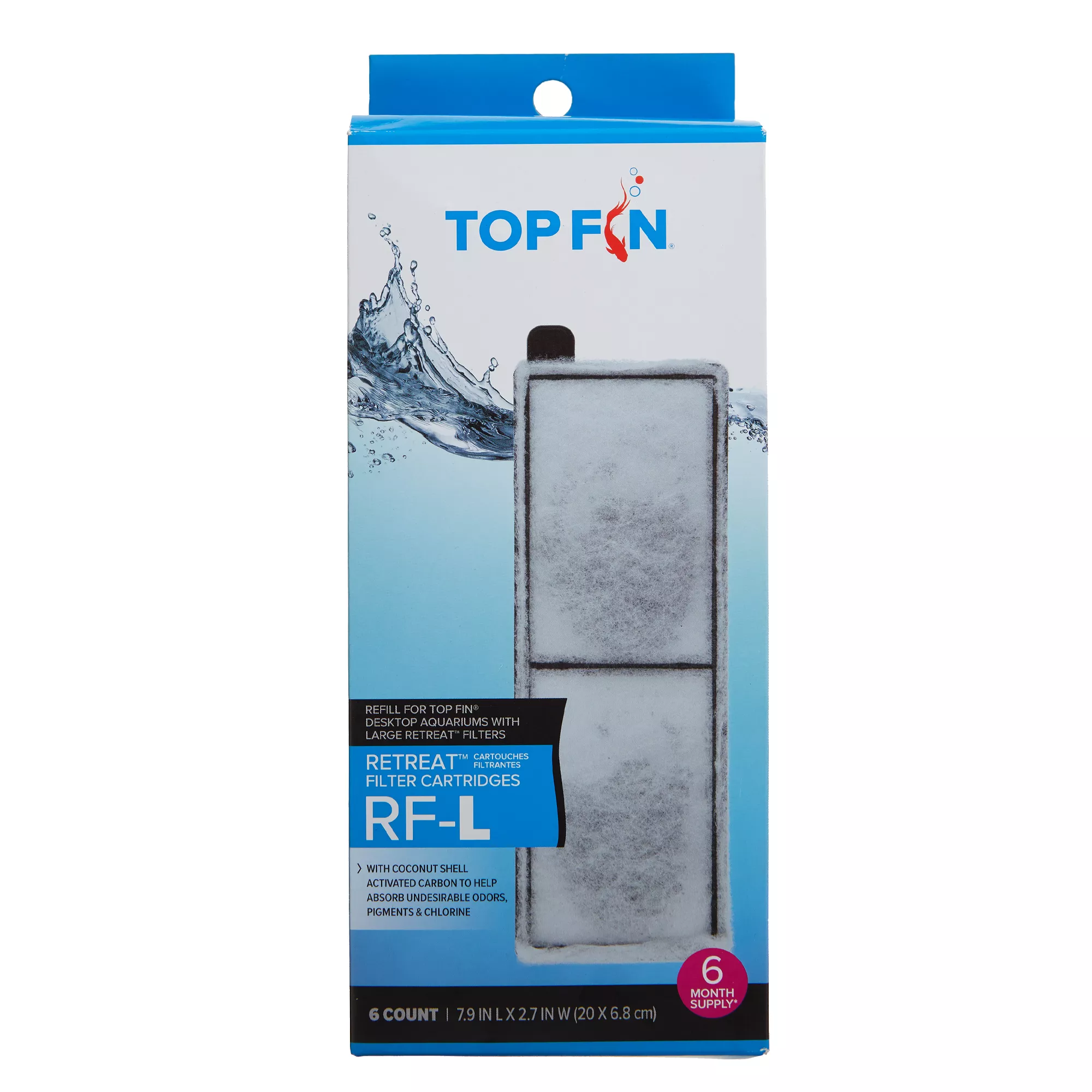 Top Fin® Retreat&trade; RF-L Filter Cartridges