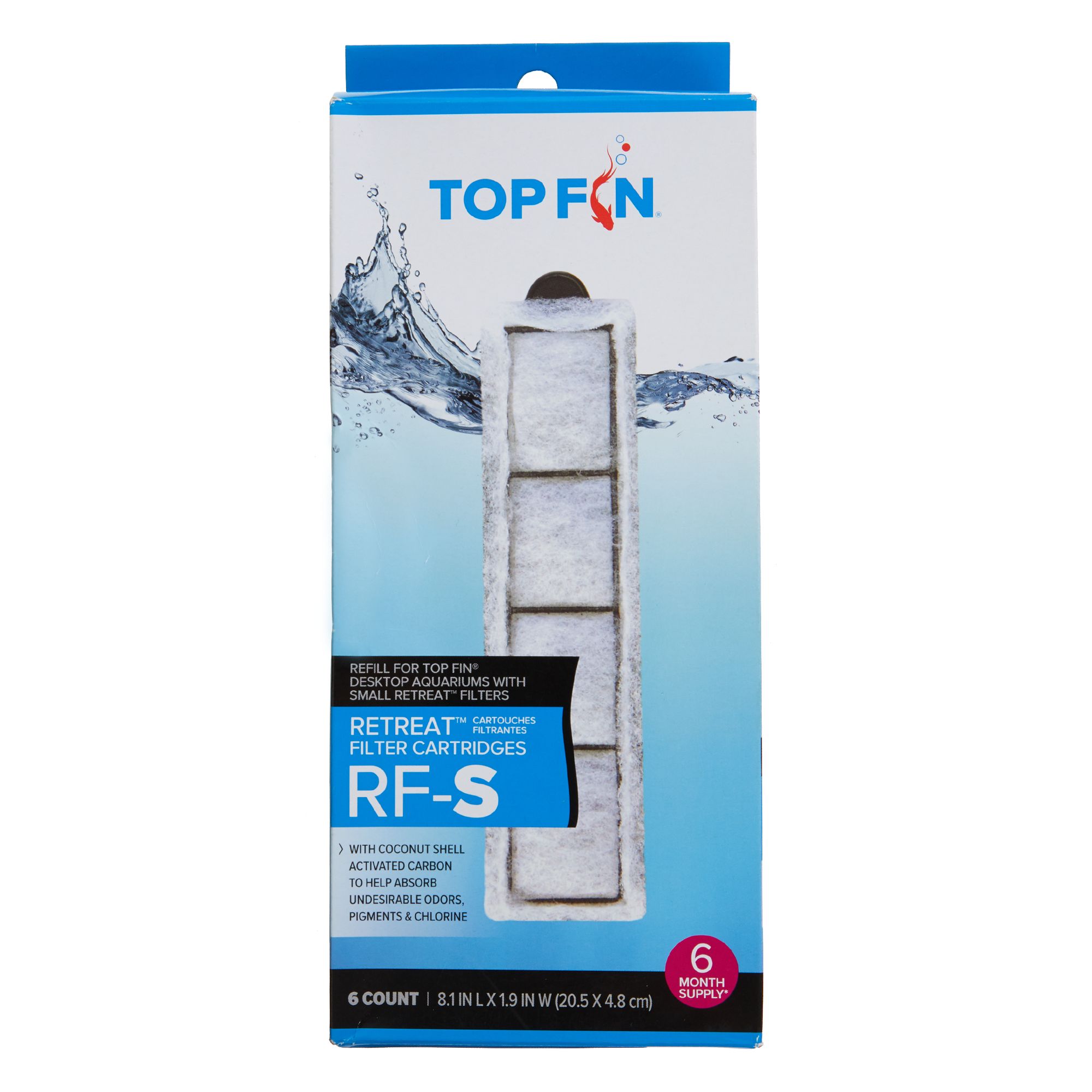 Top Fin® Retreat™ RFS Filter Cartridges fish Filter Media PetSmart