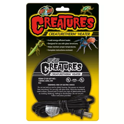 Product Zoo Med Creatures Creaturetherm Reptile Heater