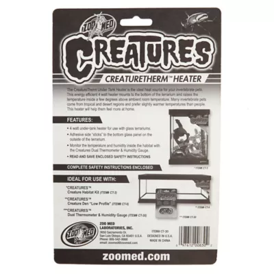 Product Zoo Med Creatures Creaturetherm Reptile Heater