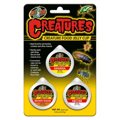 Product Zoo Med Creatures Creature Food Jelly Cup