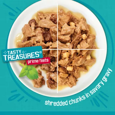 Product Friskies® Tasty Treasures Adult Cat Wet Food - Variety Pack, 24 CT, 132 OZ