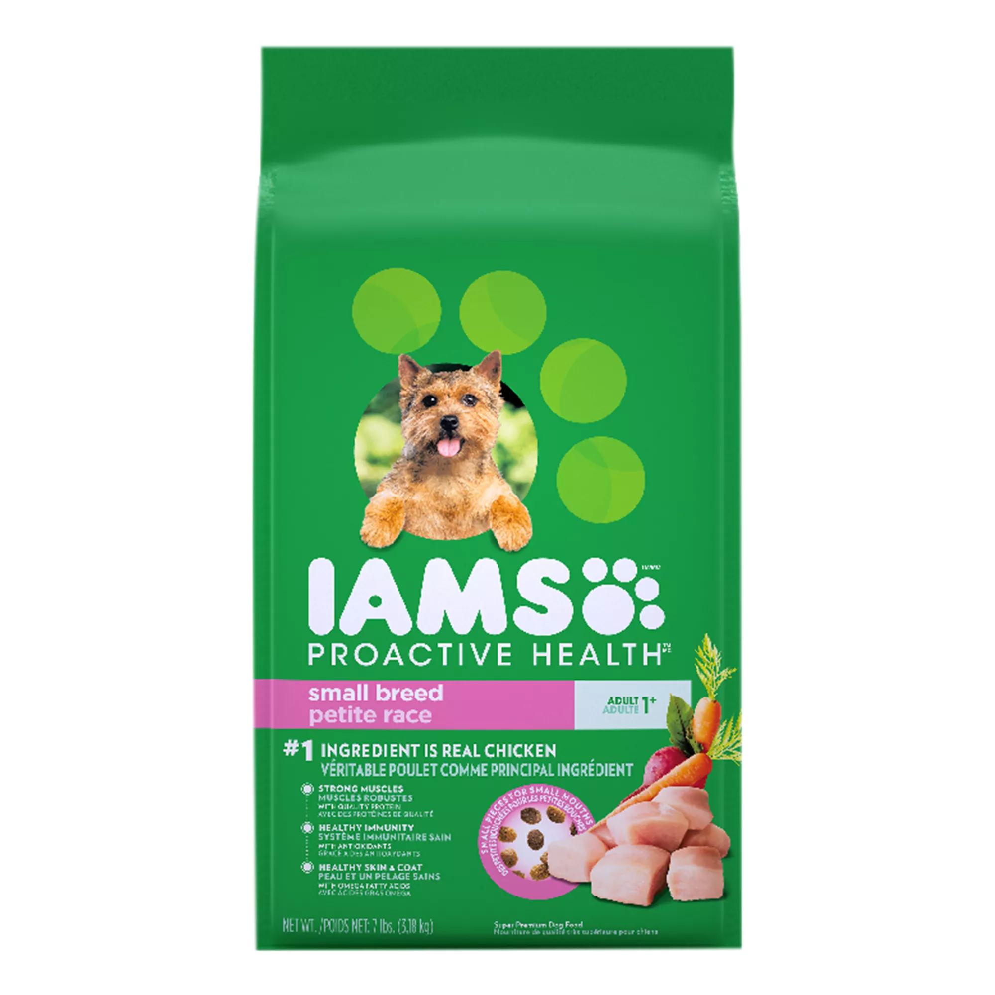 Iams Small Breed Adult Dry Dog Food - Chicken