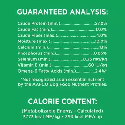 Iams maximum calorie hotsell