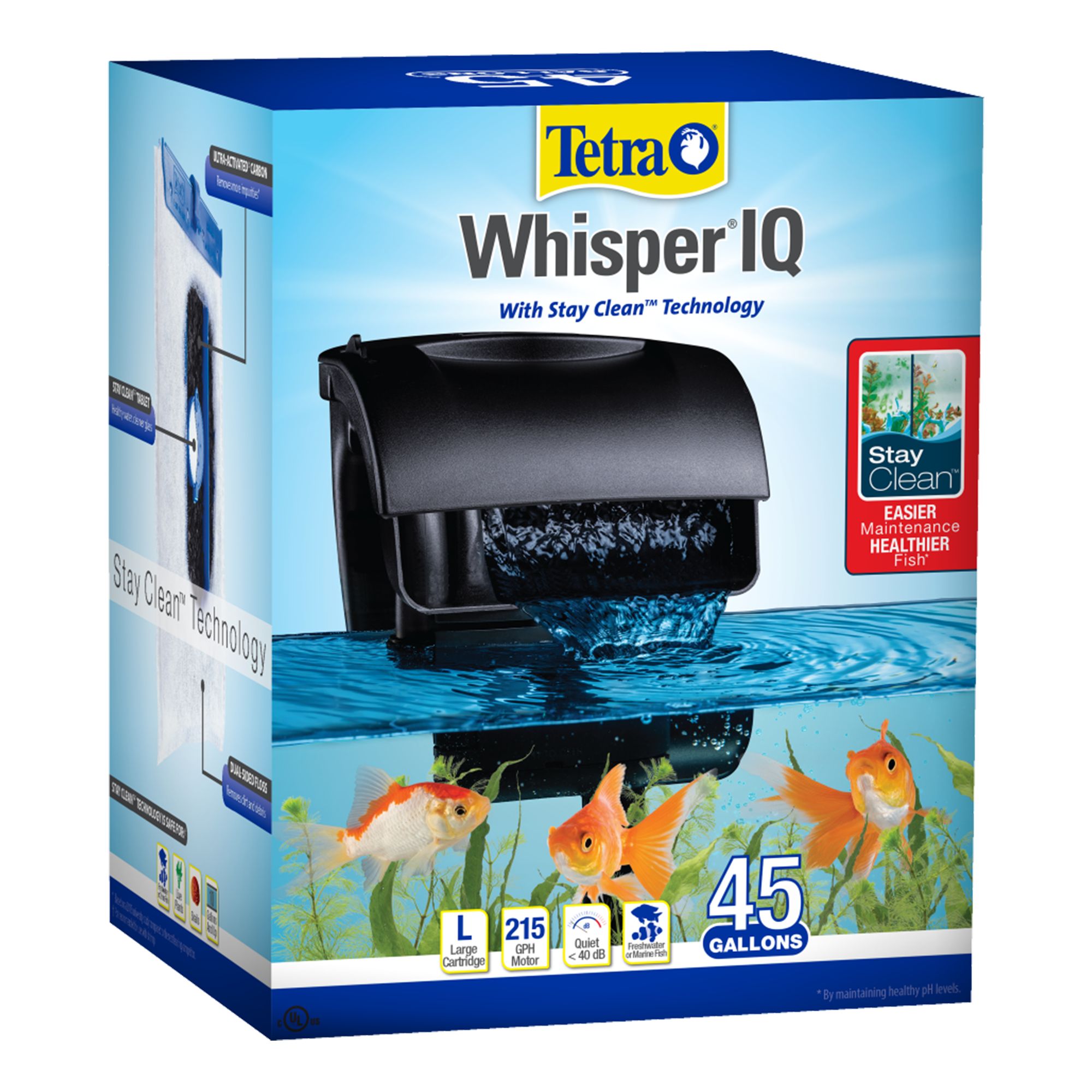 Tetra® Whisper IQ Power Aquarium Filter fish Filters PetSmart