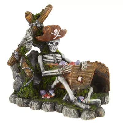 Product Top Fin® Sunken Skeleton Aquarium Ornament