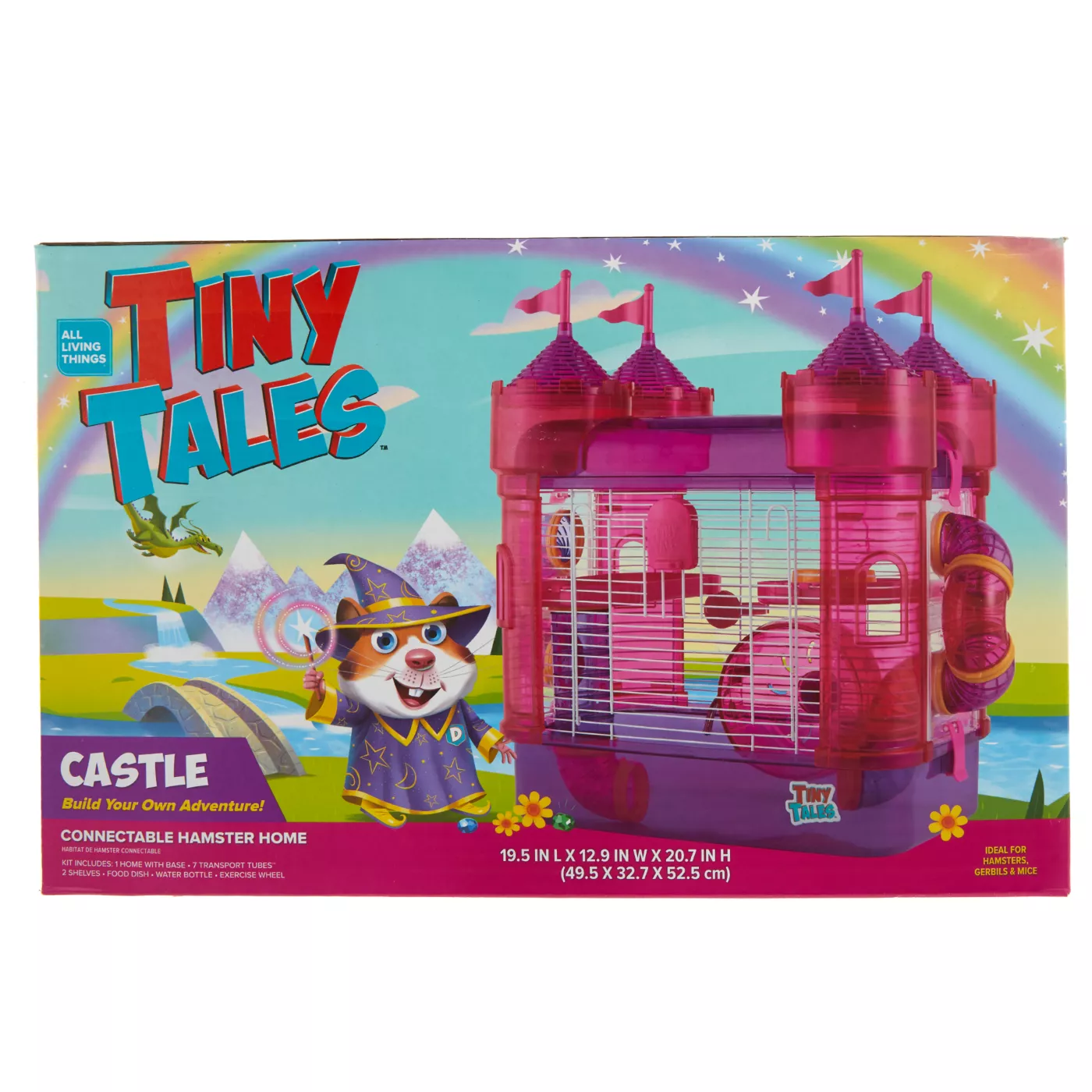 Tiny Tales Castle Connectable Hamster Home