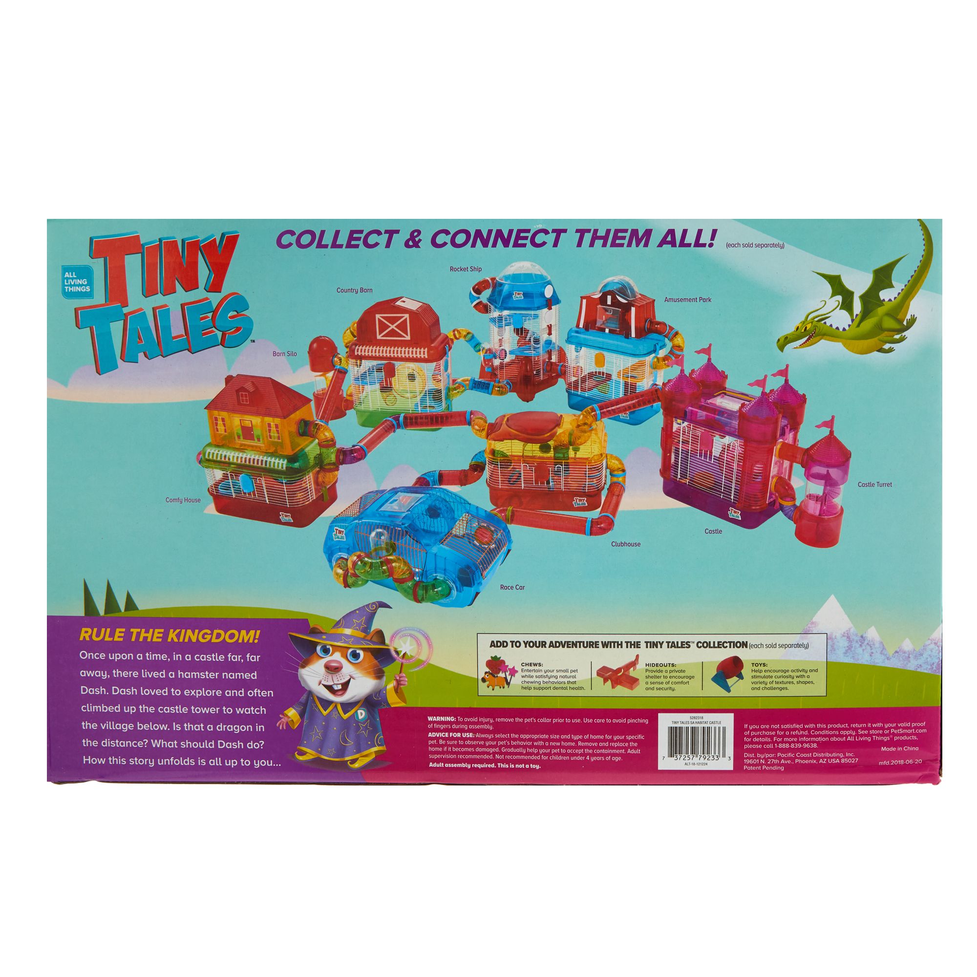 All Living Things Tiny Tales Trade Castle Connectable Hamster