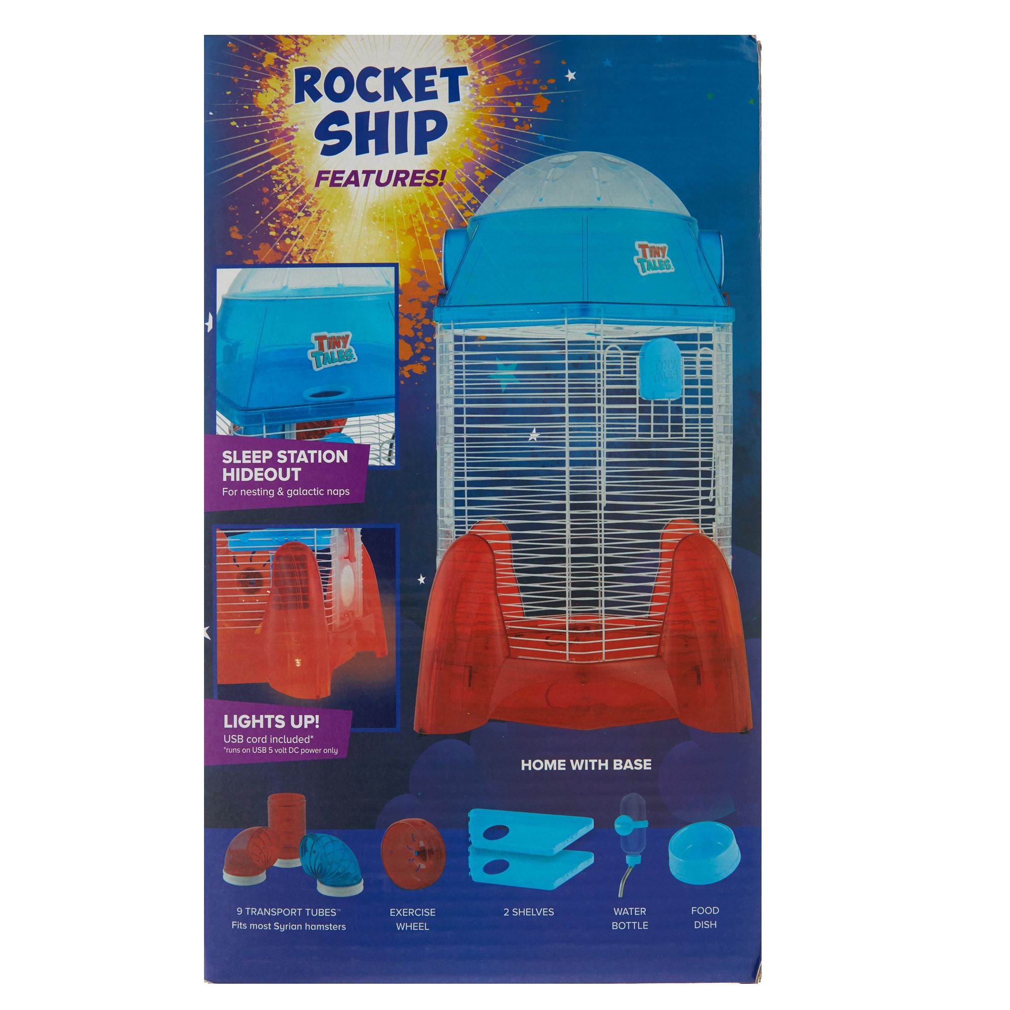 rocket hamster cage