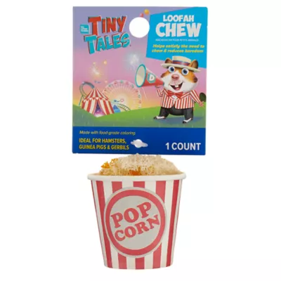 Product Tiny Tales™ Popcorn Small Pet Loofah Chew