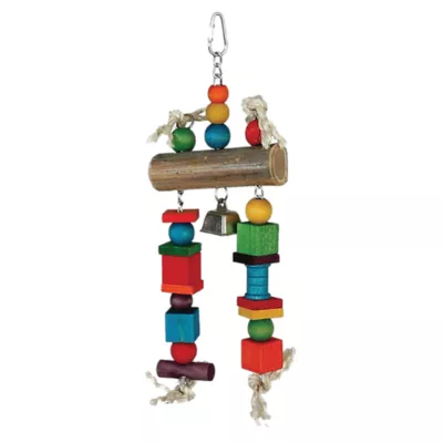 Product All Living Things® Bamboo Log Bird Toy