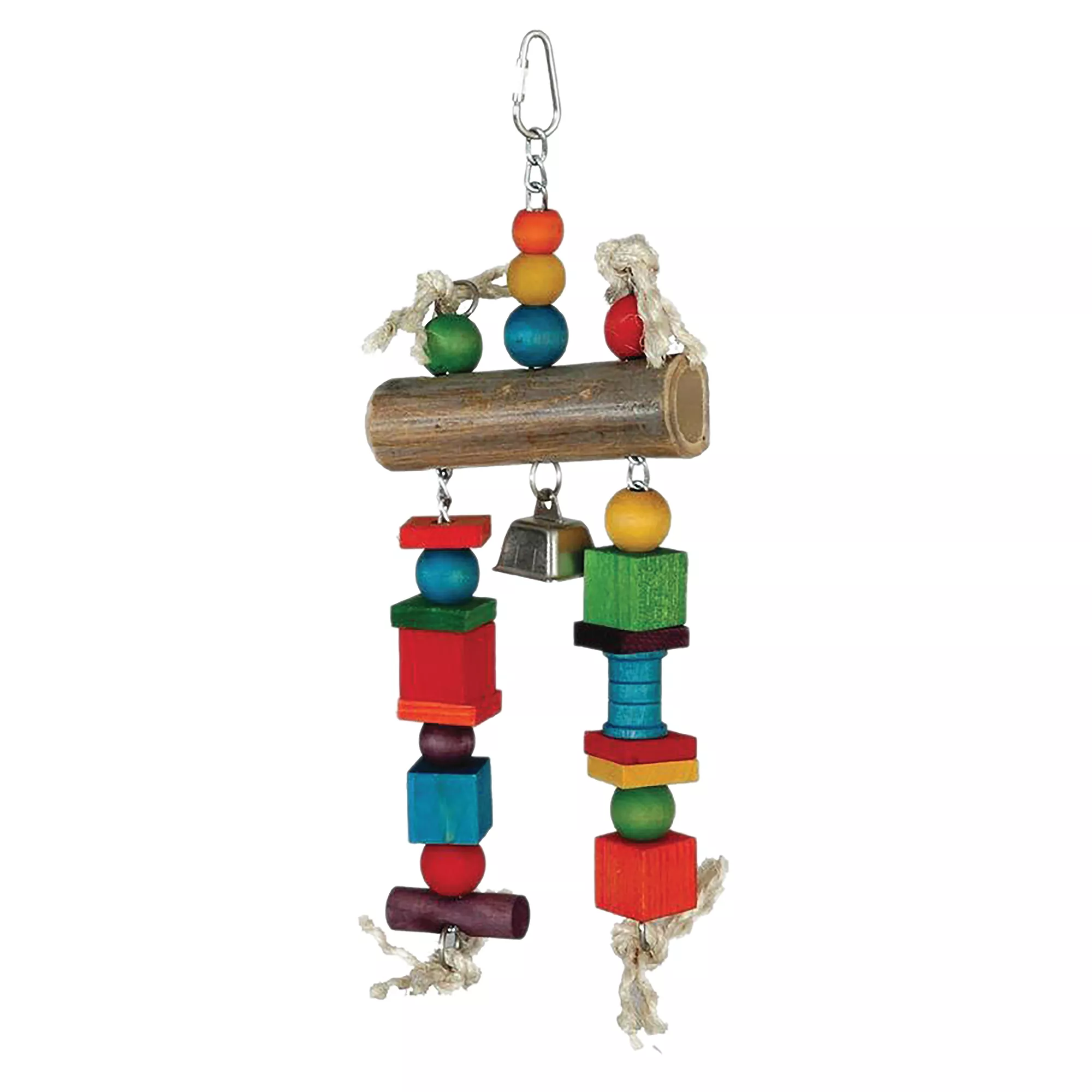 All Living Things® Bamboo Log Bird Toy