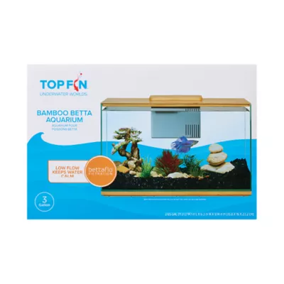 Top Fin® Betta Bamboo Aquarium - 3 Gallon - Image 7