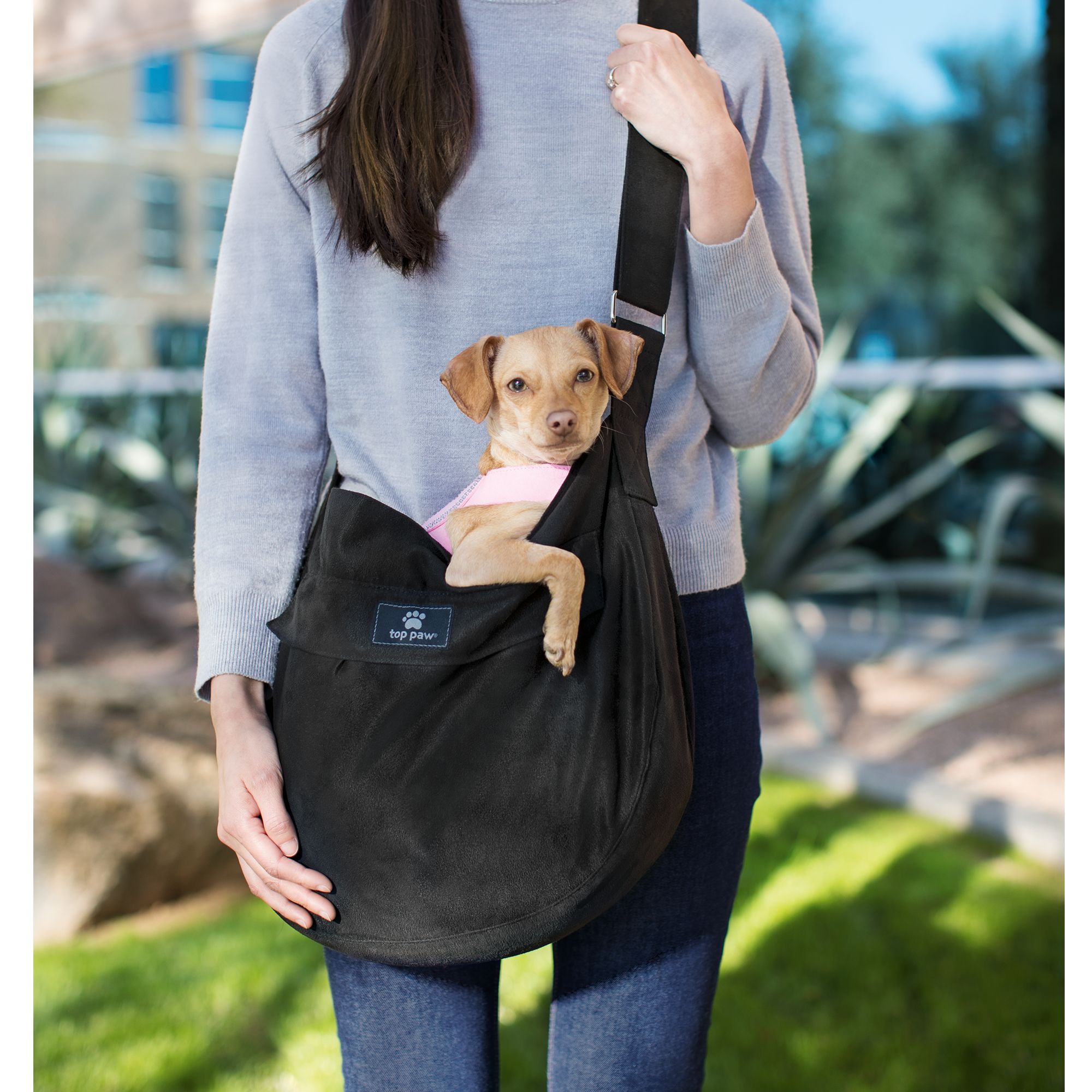 Top Paw® Small Dog Sling Carrier | dog 