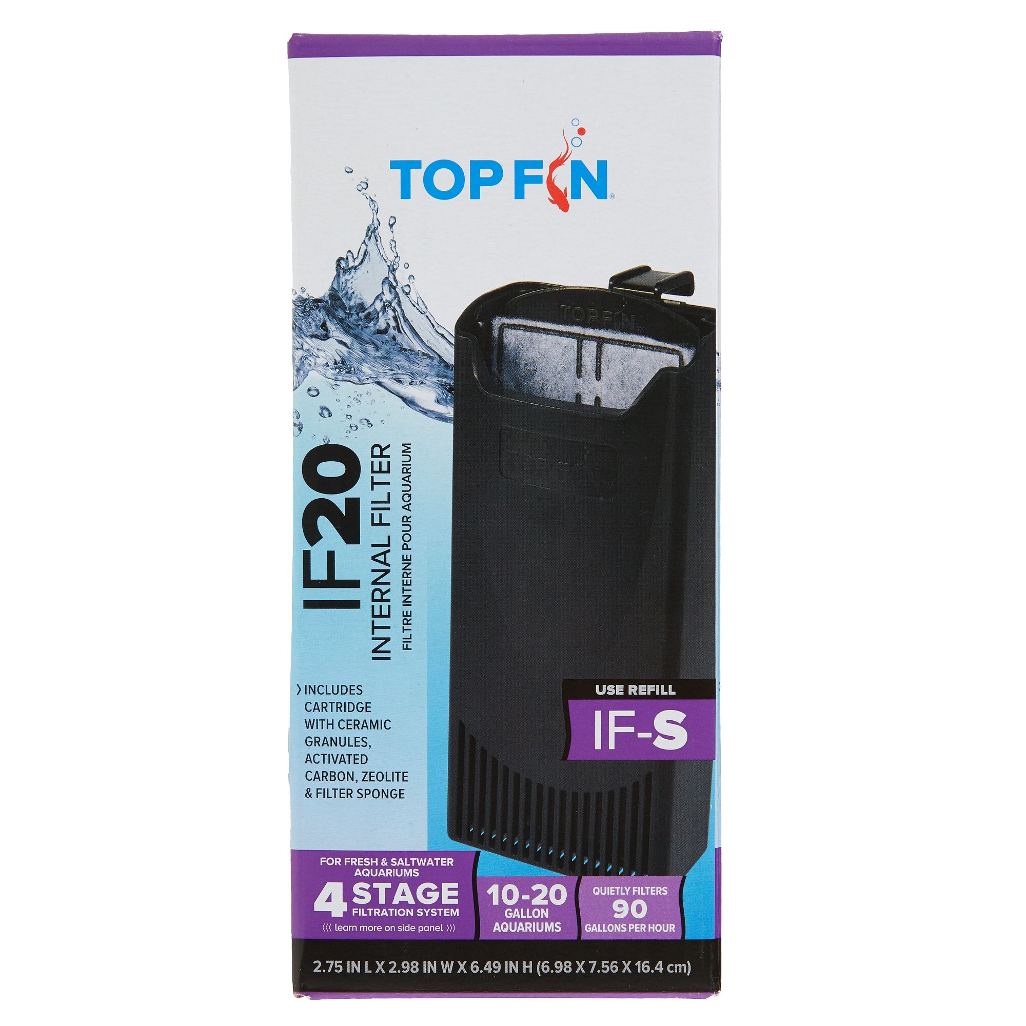 Top fin hotsell aquarium filter