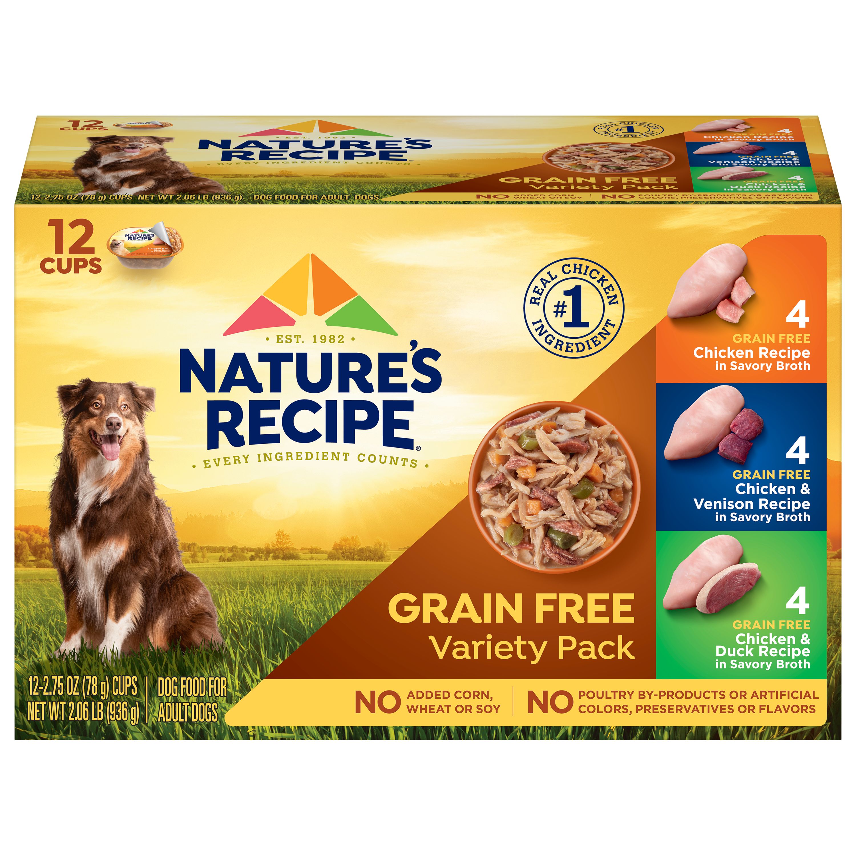 What is the cheapest interagissant grain free dog food