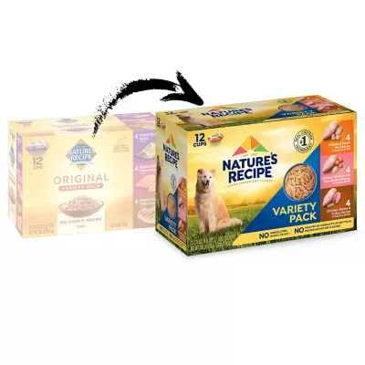 Product Nature's Recipe Adult Wet Dog Food - Chicken, Salmon, Turkey
