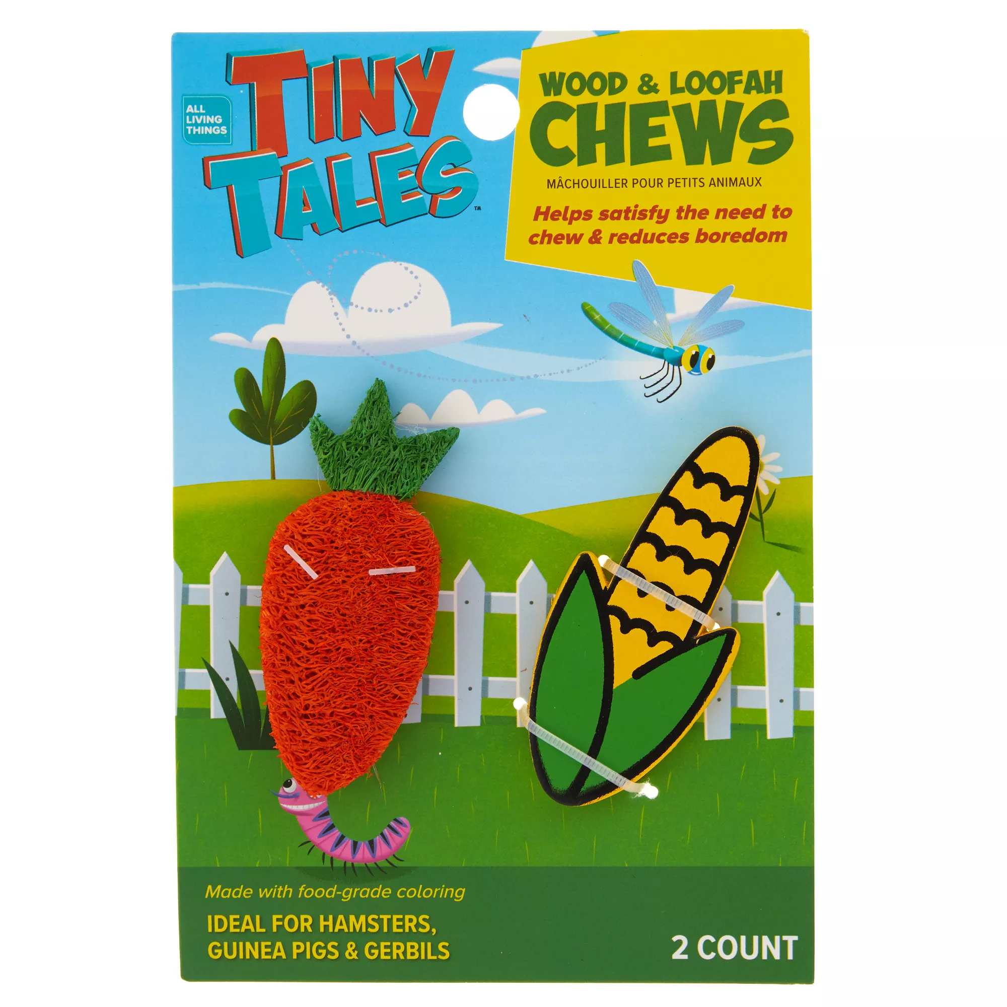 Tiny Tales&trade; Corn & Carrot Small Pet Chews