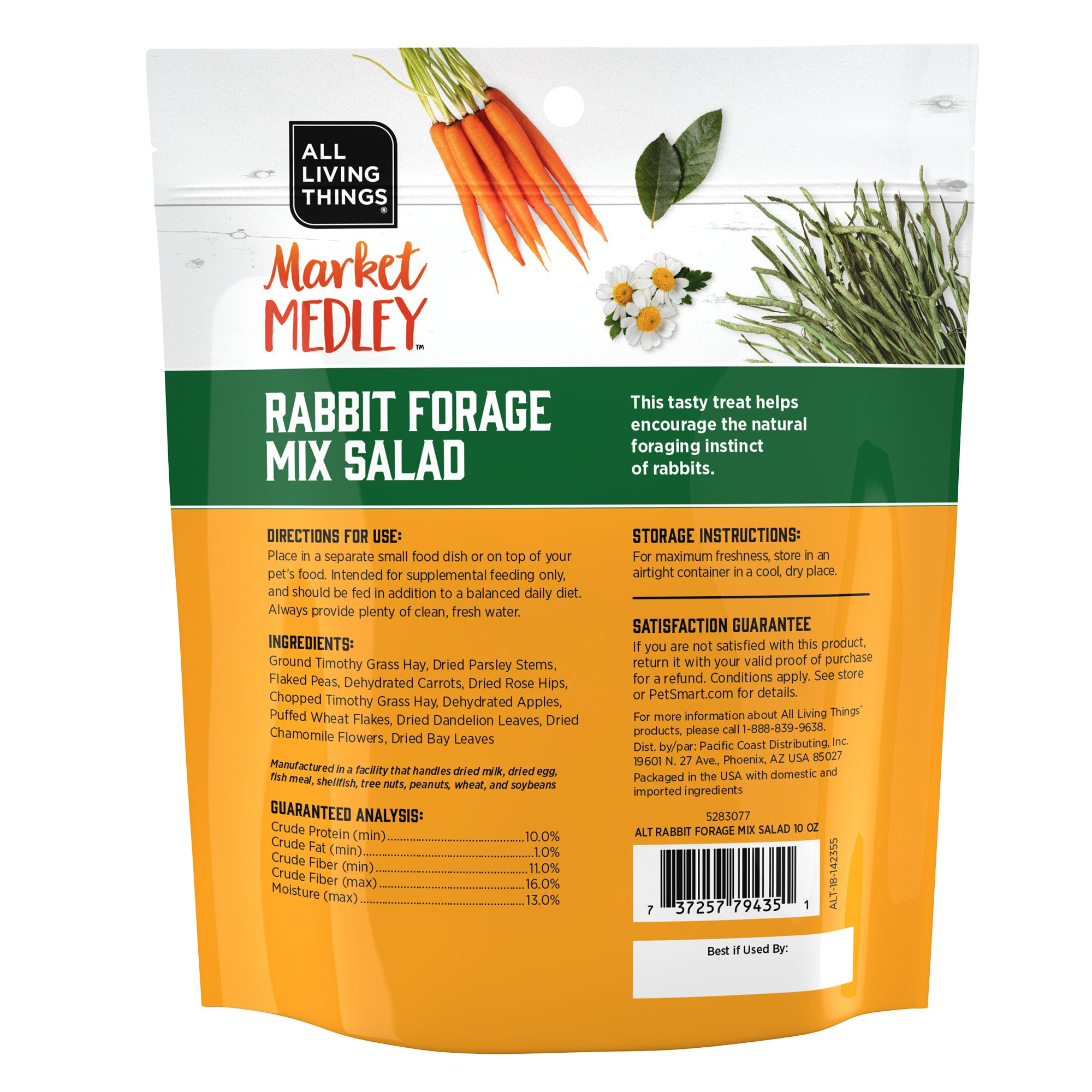 market medley rabbit diet