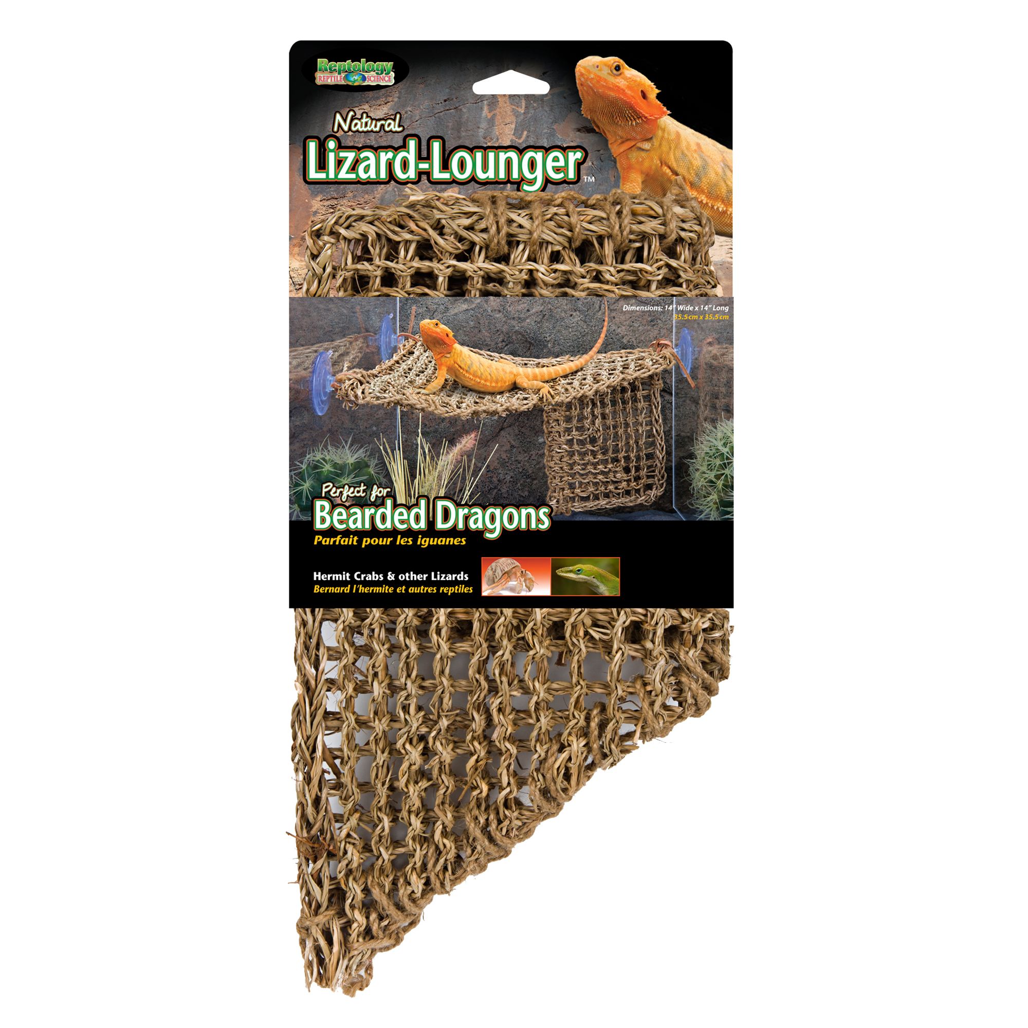 Penn Plax Reptology LizardLounger™ Reptile Corner Hammock reptile Habitat Décor PetSmart