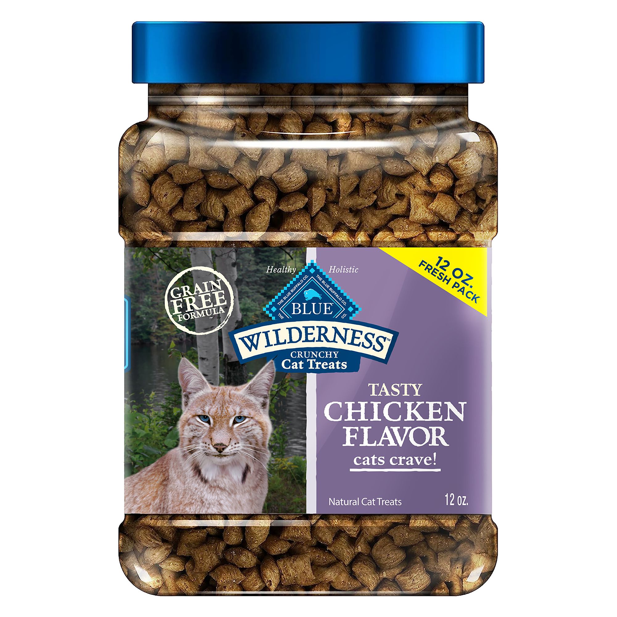 Blue Buffalo Wilderness All Life Stages Treat Cat Treats Natural Salmon