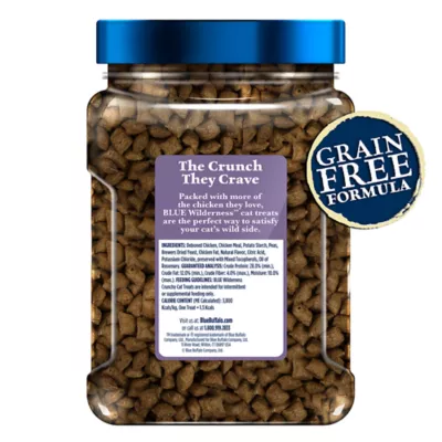 Product Blue Buffalo Wilderness All Life Stages Treat Cat Treats - Natural, Chicken