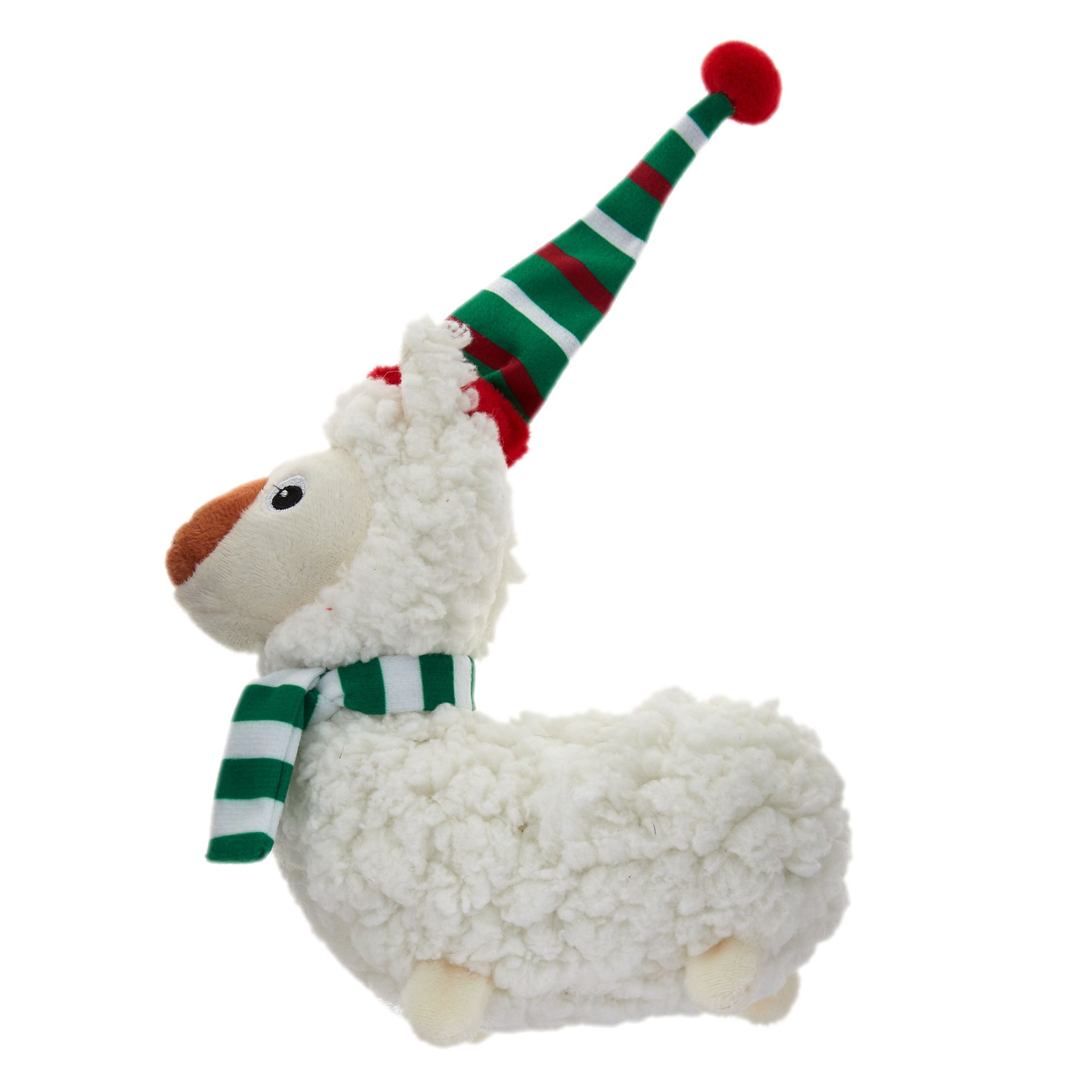 christmas llama dog toy