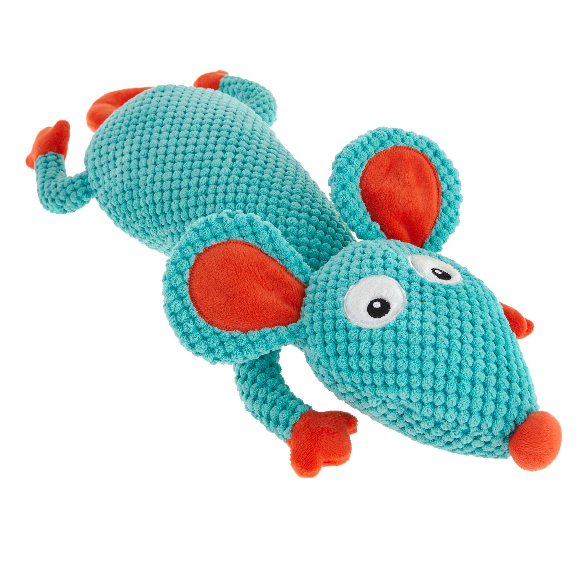 stuffed mouse dog toy