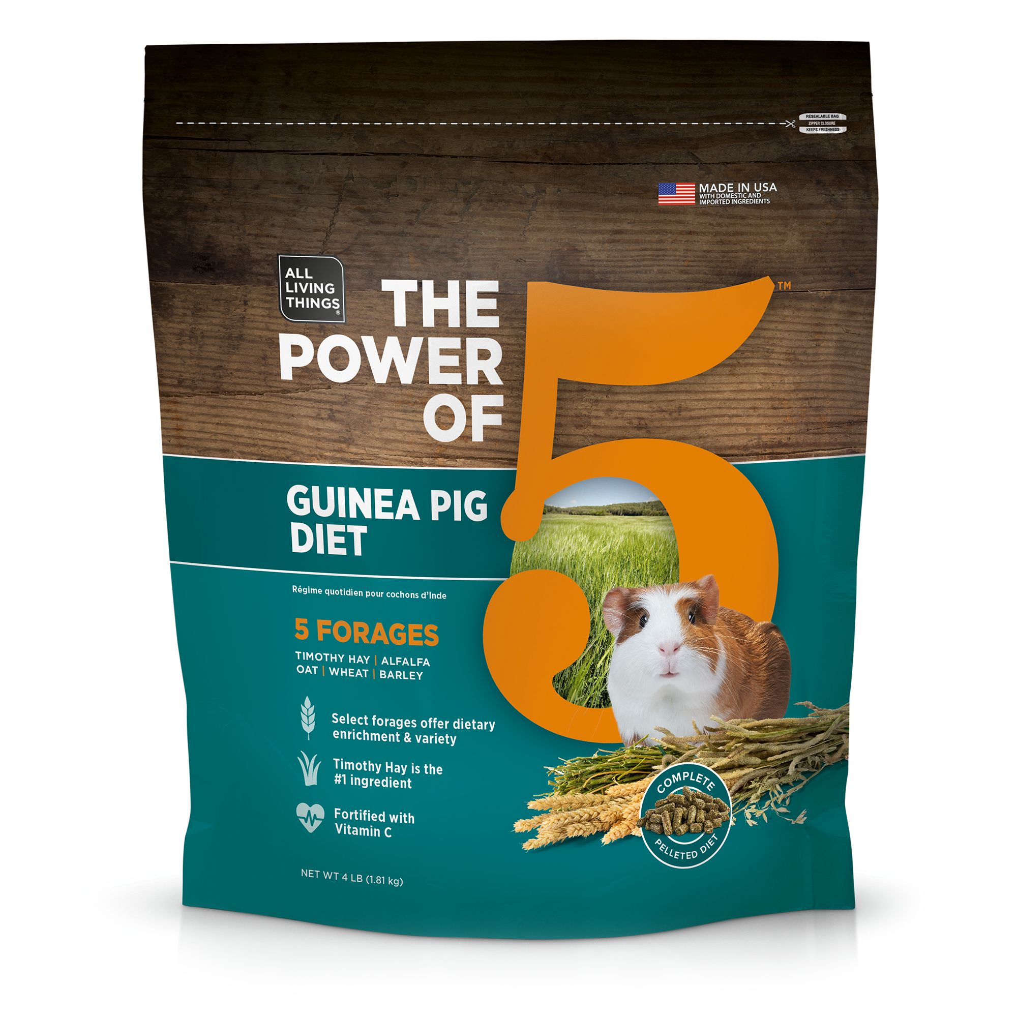 all living things guinea pig food