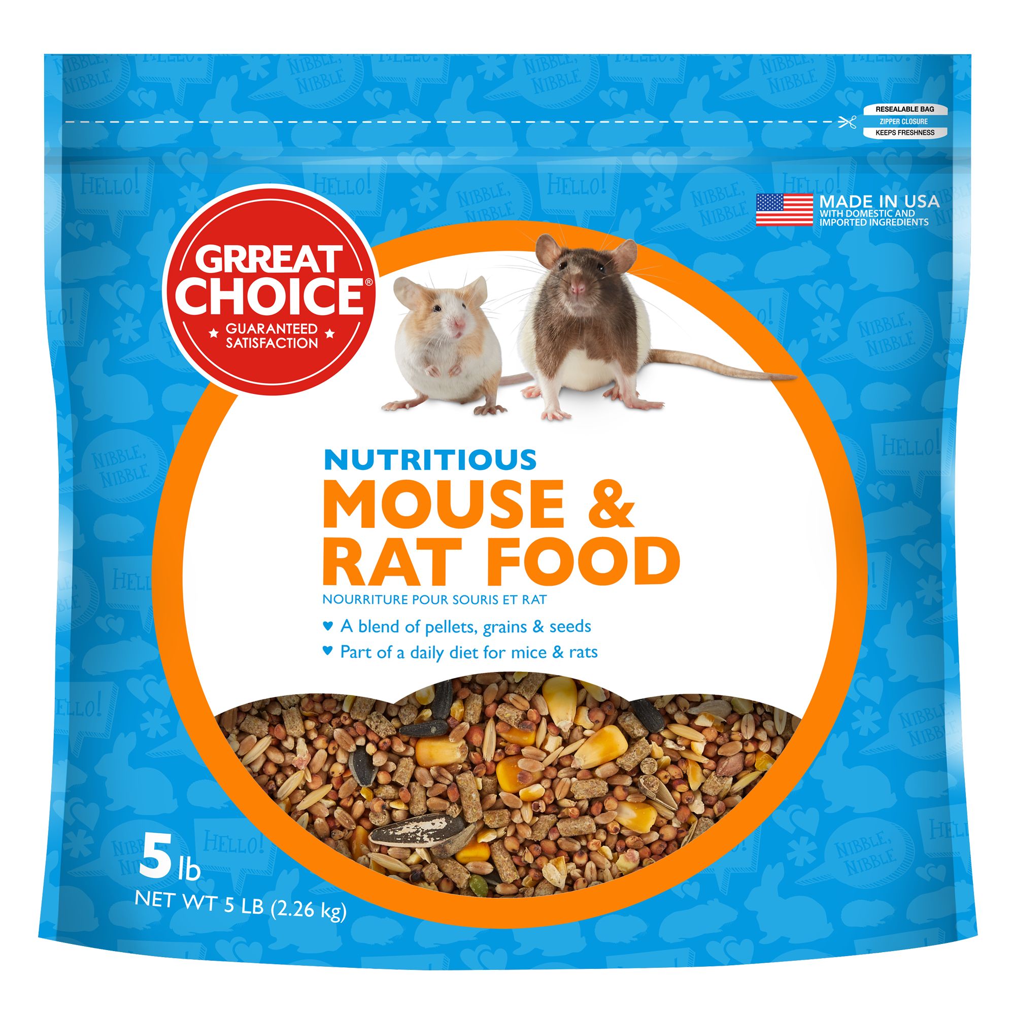 Grreat Choice® Nutritious Mouse & Rat Food small pet Food PetSmart