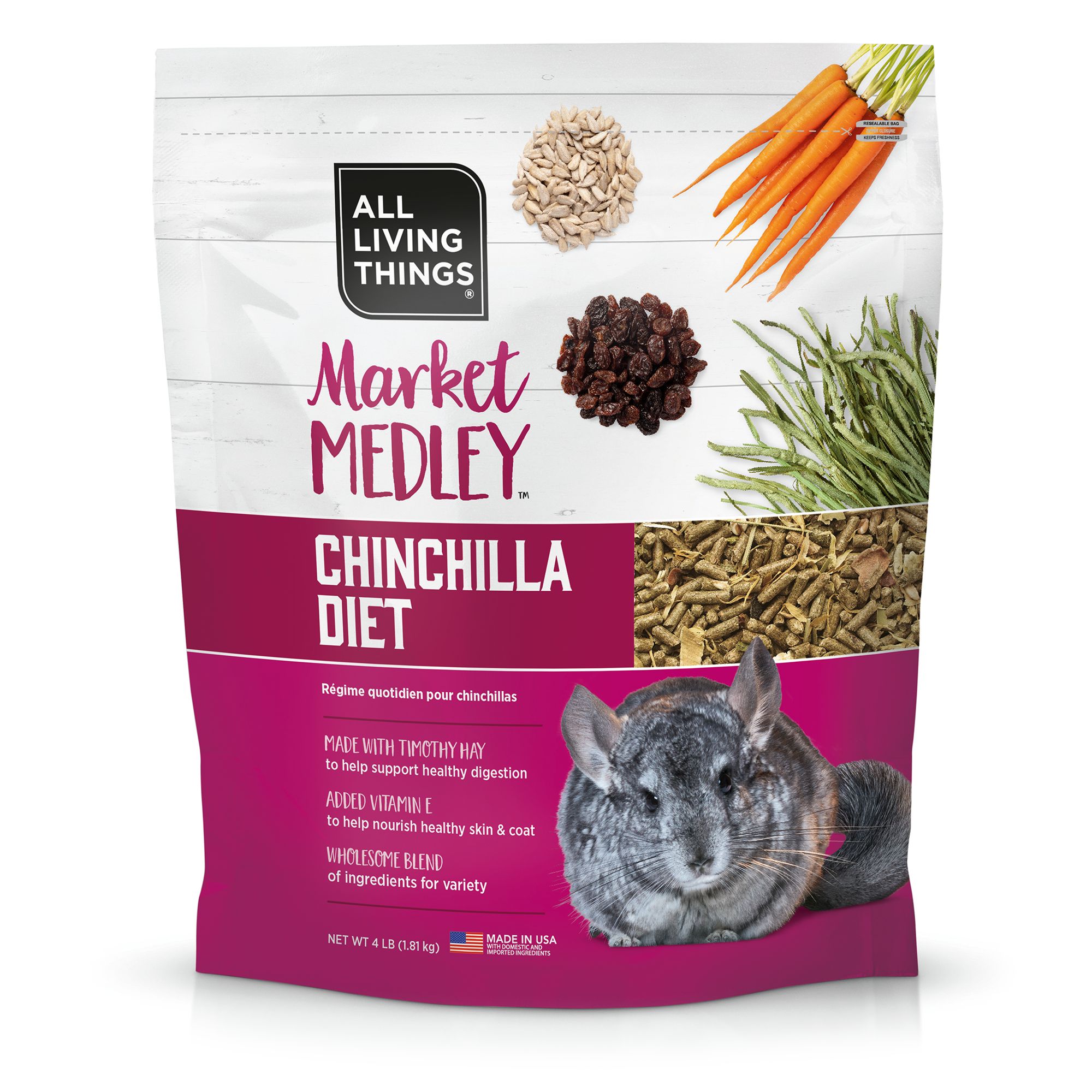 chinchilla food list