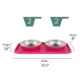 Product Top Paw® Stay-Put Bowl & Mat Set