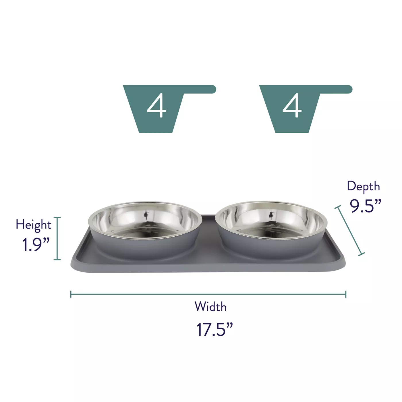 Top paw bowl and mat set sales
