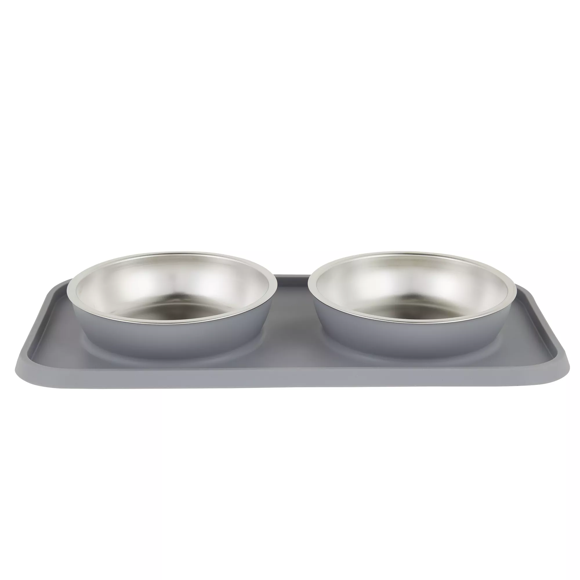 Top Paw® Stay-Put Bowl & Mat Set