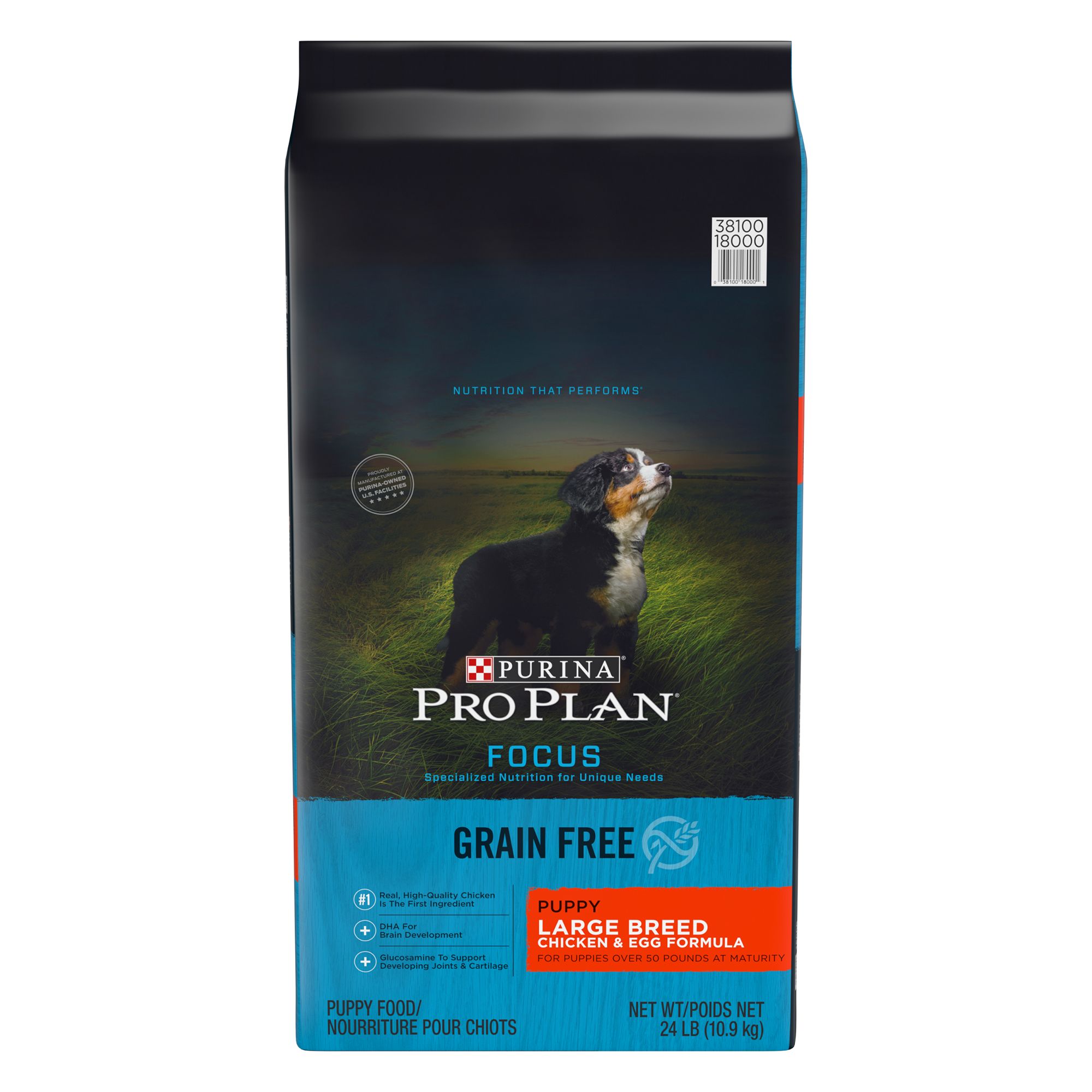 purina pro plan large breed puppy grain free