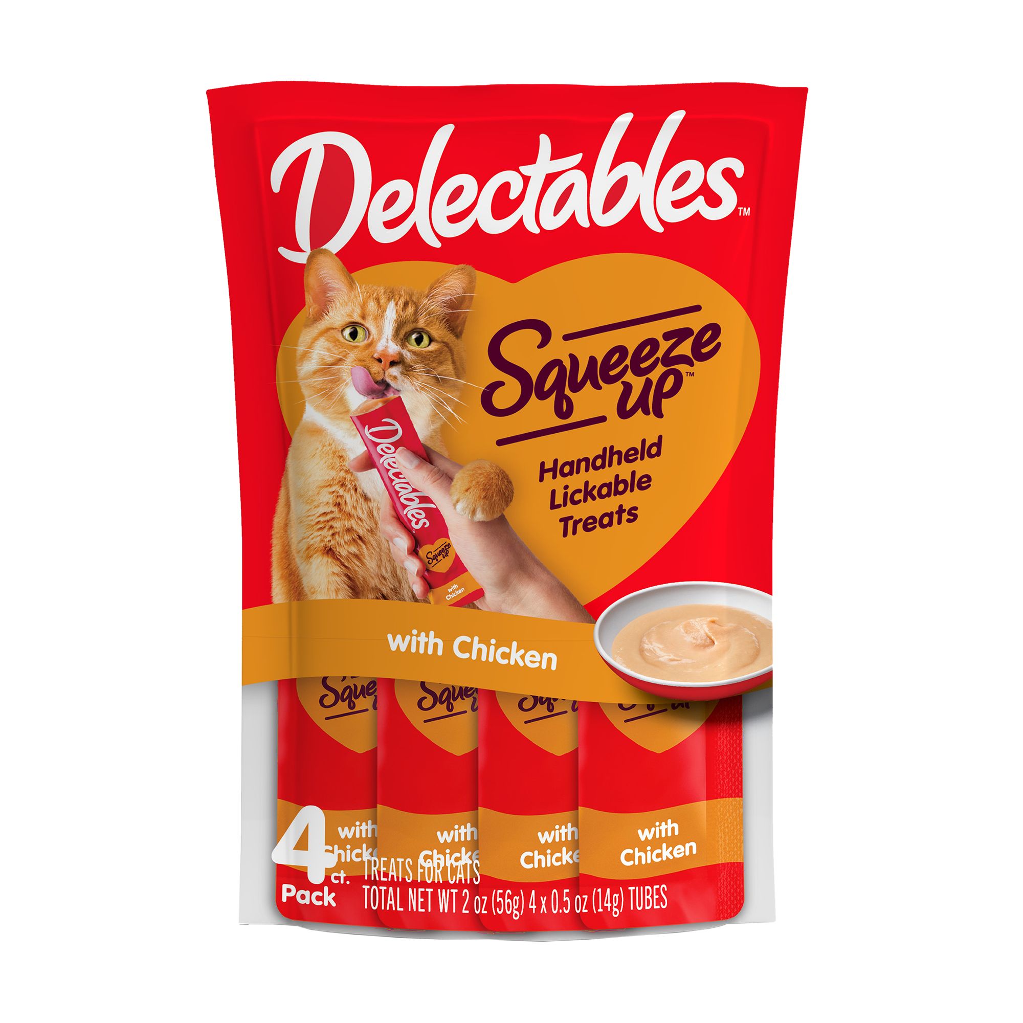 Hartz Delectables Lickable Treats Squeeze Up Cat