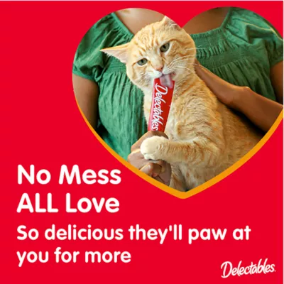 Hartz Delectables Lickable Treats Squeeze Up Cat Treats