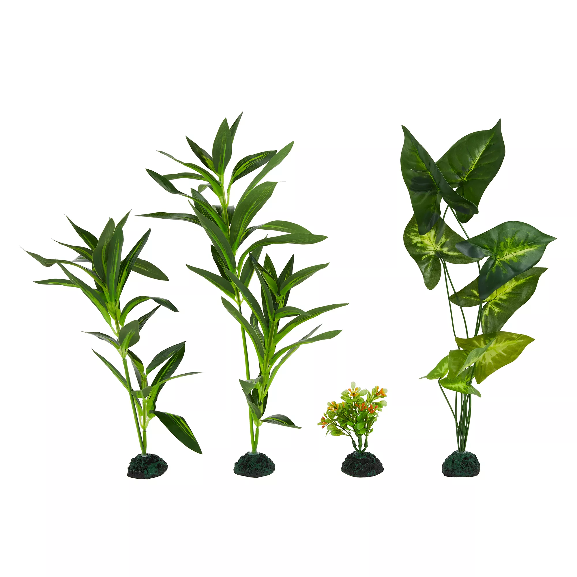 Top Fin® Artificial Aqaurium Plant Variety Pack - Up to 15"