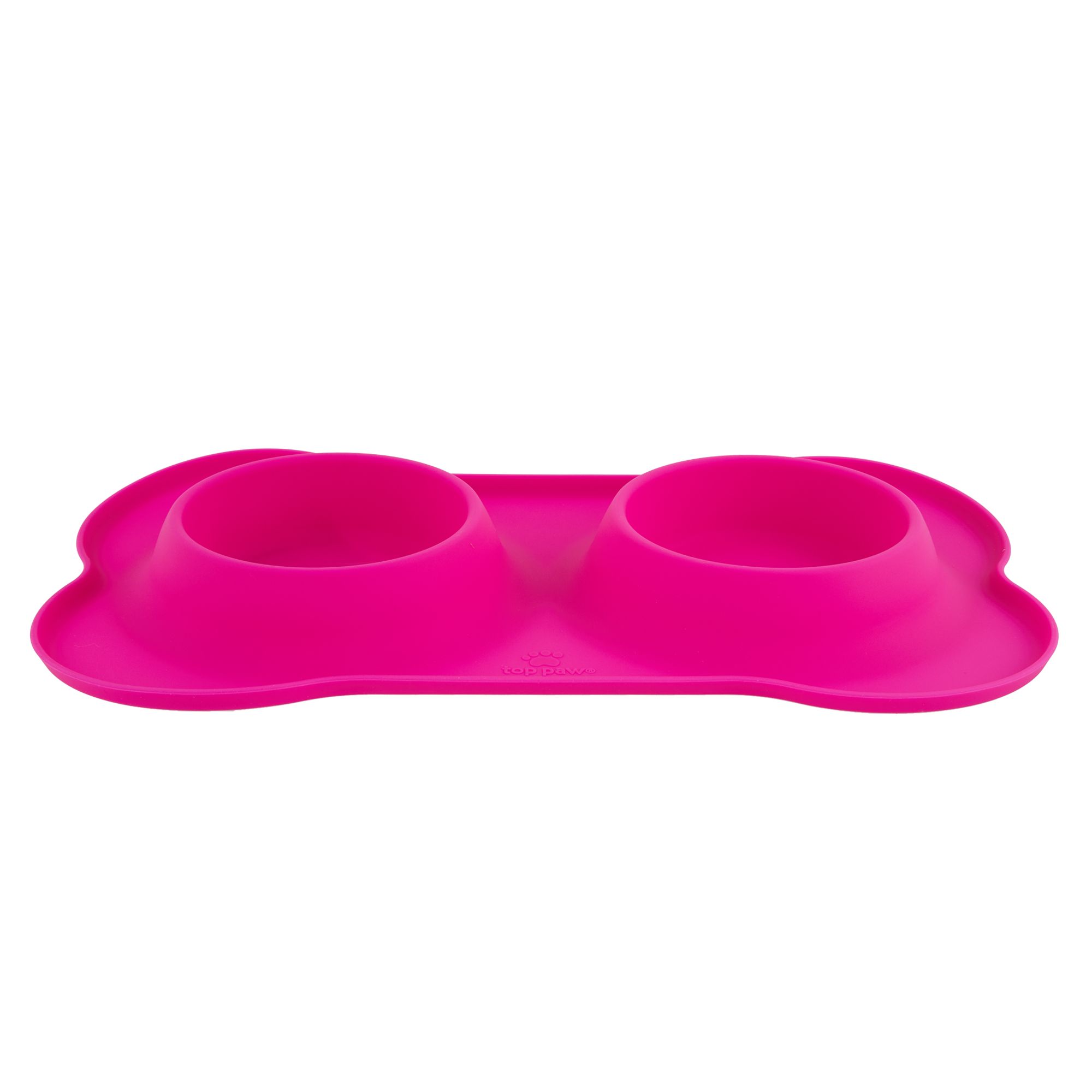 top paw bowl and mat set