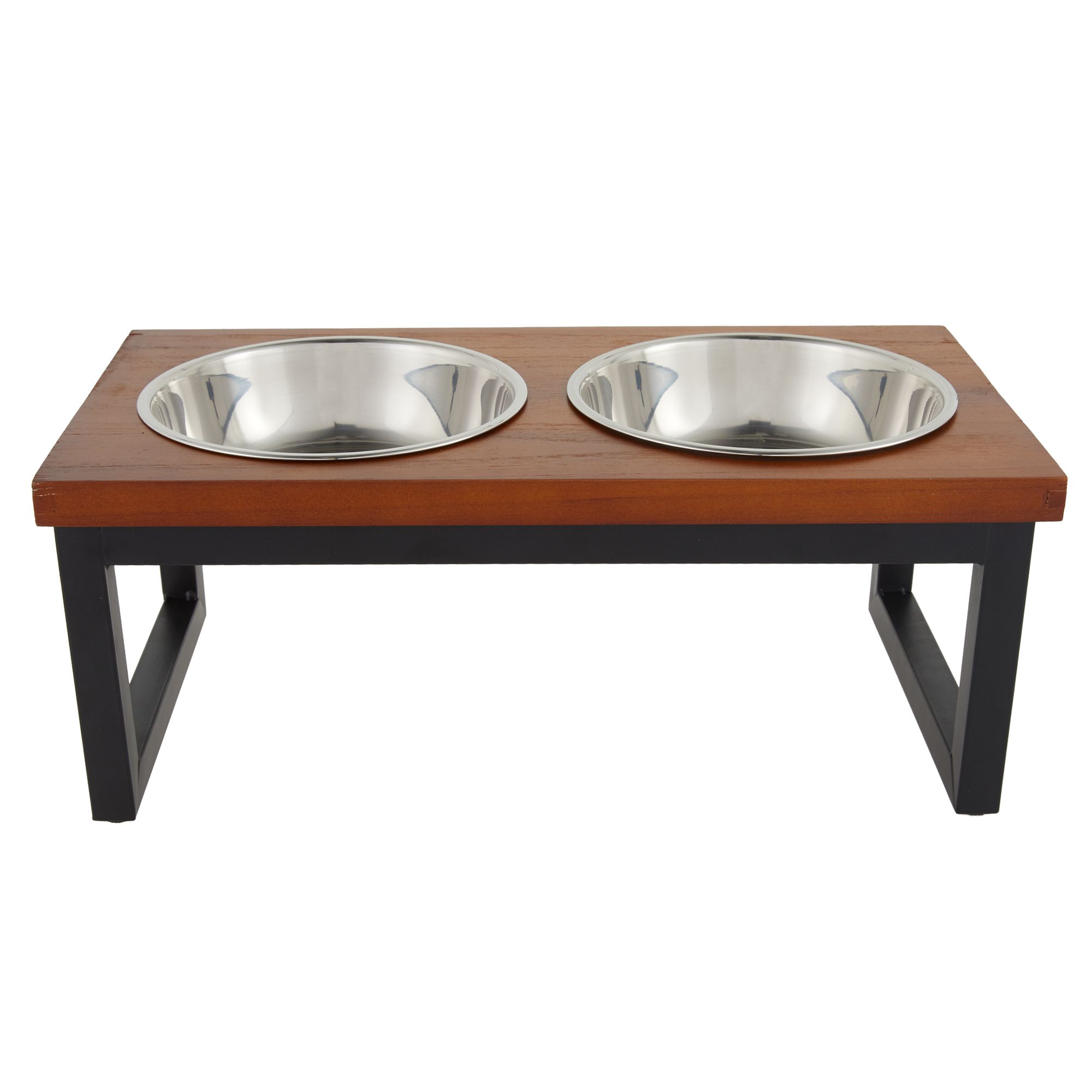 Paw® Elevated Double Diner Dog Bowls 