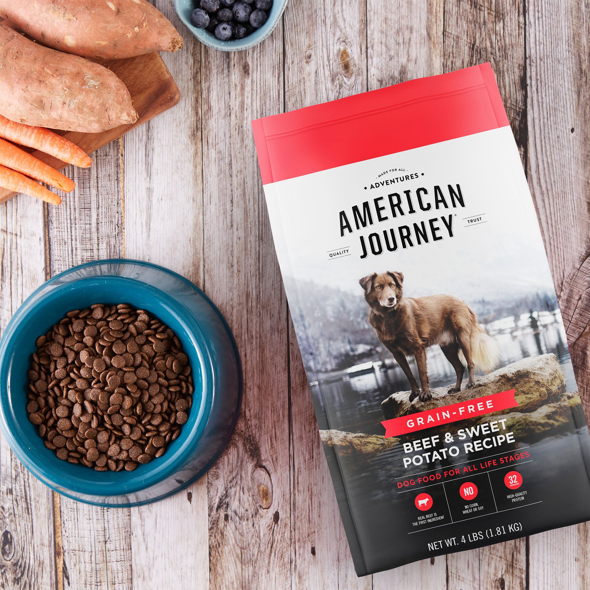 american journey grain free puppy food