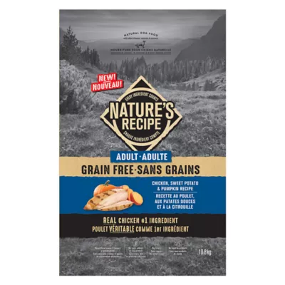 Product Nature's Recipe Grain Free Adult Dog Food - Chicken, Sweet Potato & Pumpkin