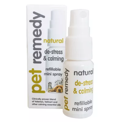 Product Pet Remedy Natural De-Stress & Calming Refillable Mini Spray for Pets