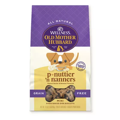 Product Old Mother Hubbard P-Nuttier 'N Nanners Oven-Bakes Dog Biscuits