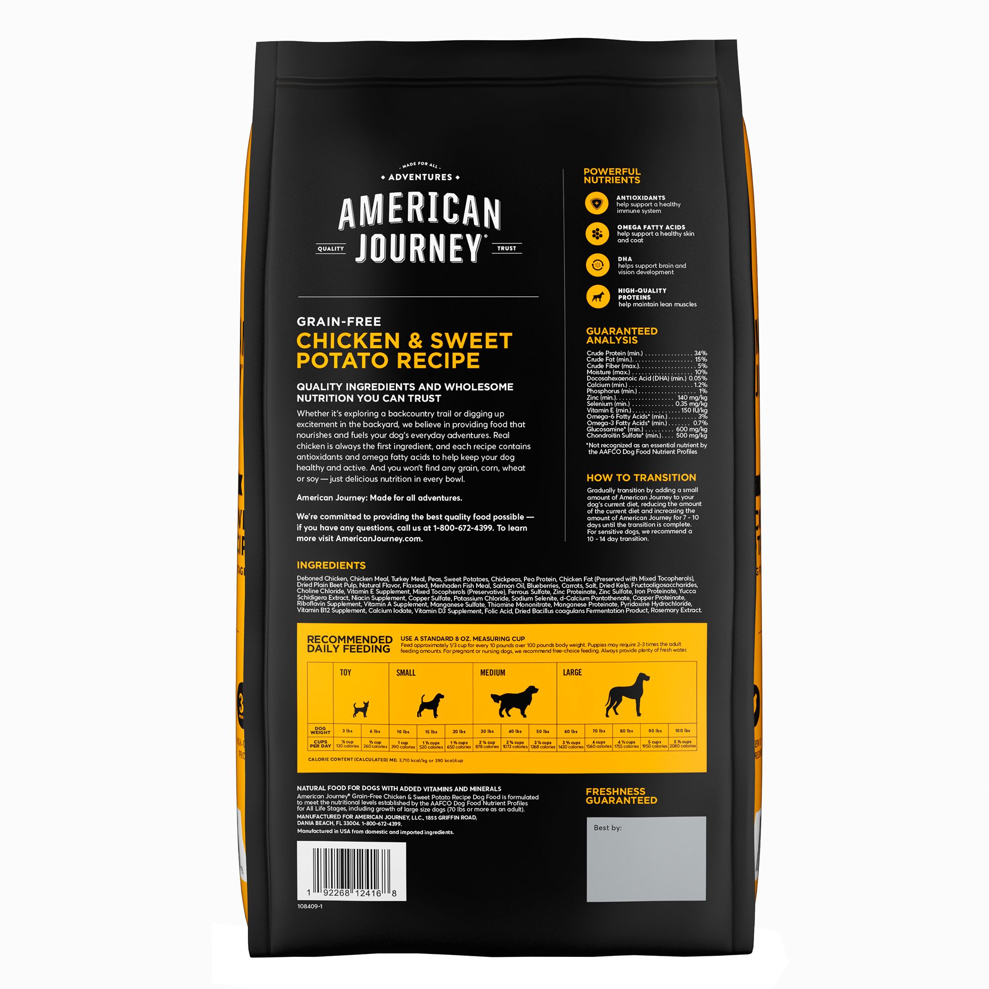 american journey ingredients