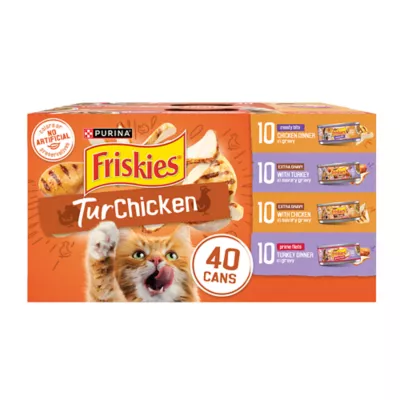 Product Purina® Friskies®  All Life Stages Cat Wet Food - Variety Pack, 40 CT, 220 OZ