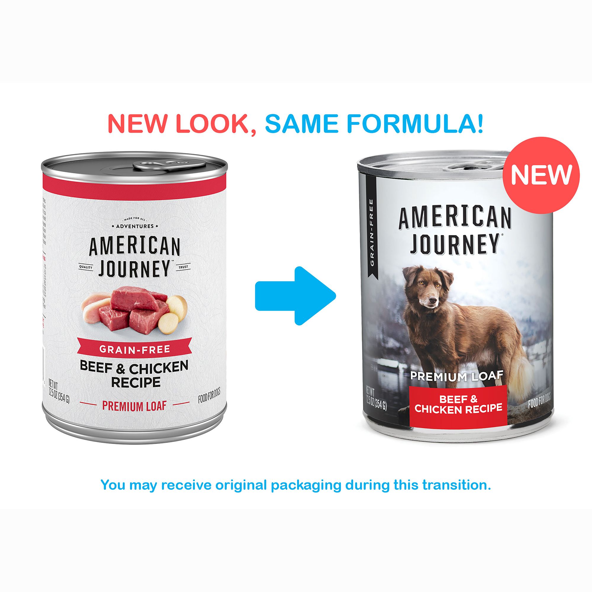 American journey hotsell wet dog food