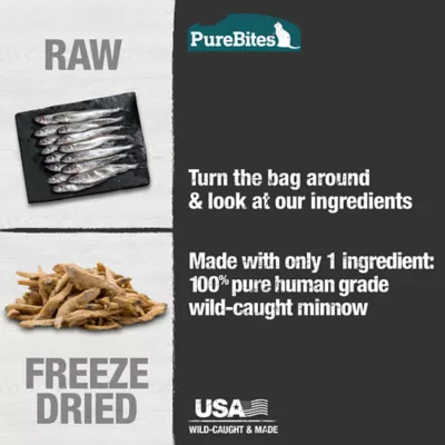 Product Purebites® Freeze Dried Cat Treat - Minnow