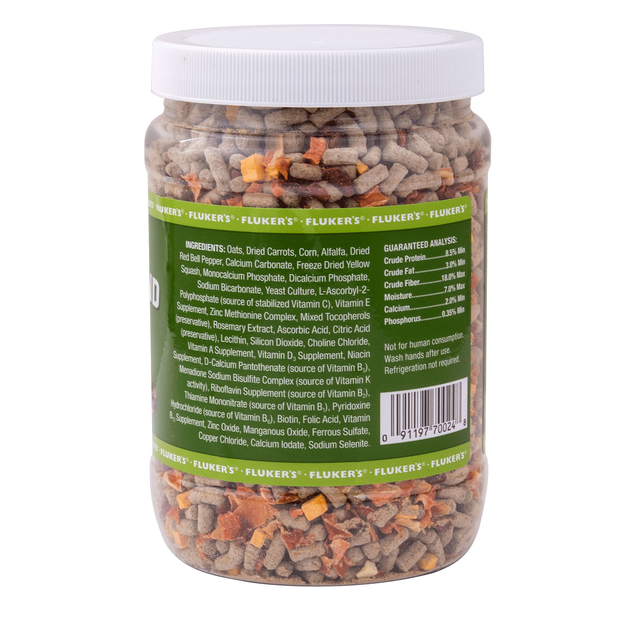 Fluker's® Tortoise Buffet Blend - Reptile Food - 12.5 oz - thumbnail 2